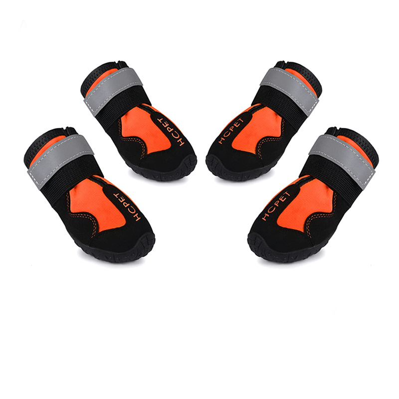 Durable Anti - Slip Dog Boots Waterproof Snow Boots - PIKAPIKA