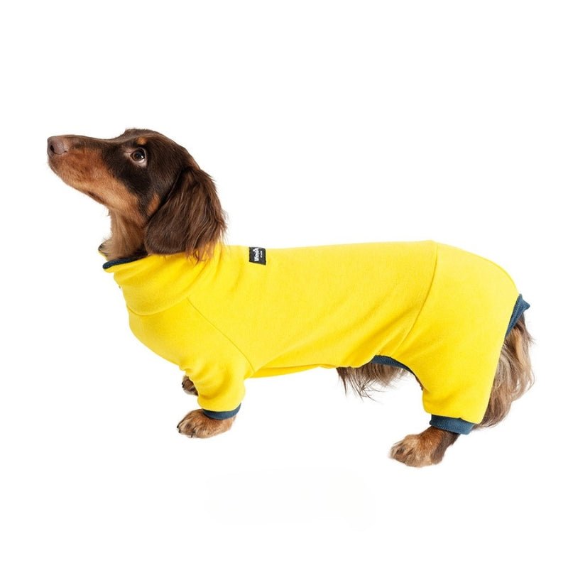 Elastic Polo Onesies Warm Dachshund 4 Legs Clothes - PIKAPIKA