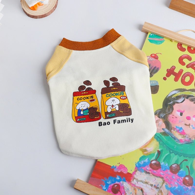 Elastic Vest Shirts Corgi Breathable Dog Clothes Sleeveless - PIKAPIKA