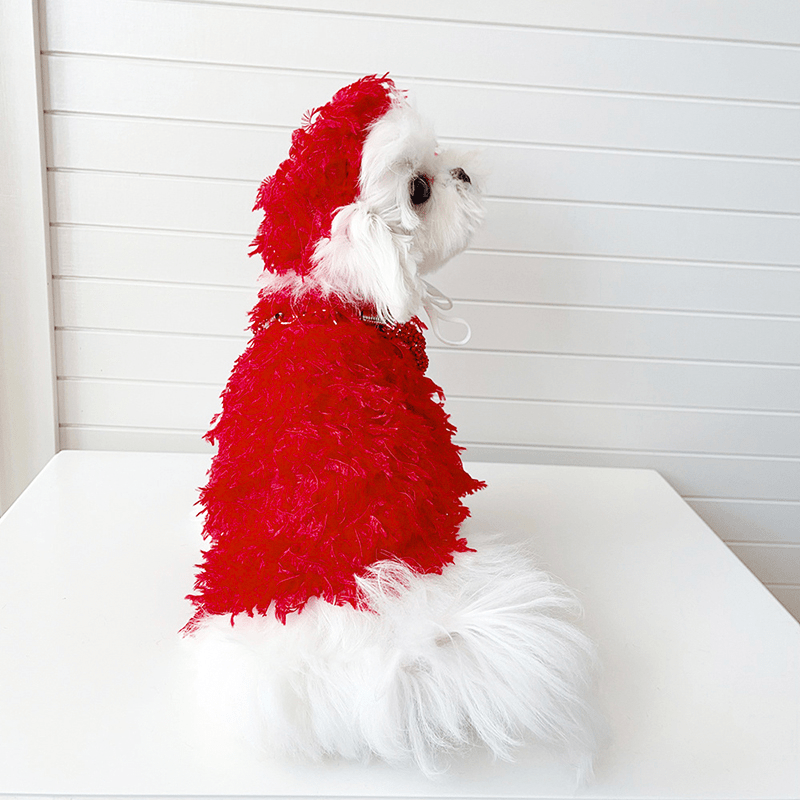 Fancy Dog Clothes Pullover Knit Sweater Small Dog Wear - PIKAPIKA