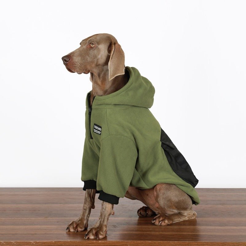 Fleece Hoodie Big Dog Clothing - PIKAPIKA