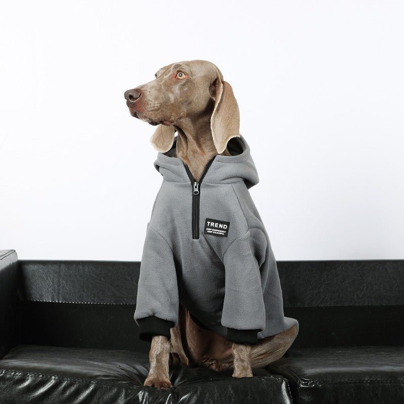 Fleece Hoodie Big Dog Clothing - PIKAPIKA