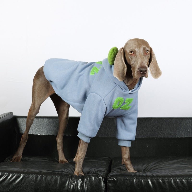 Fleece Hoodie Big Dog Clothing - PIKAPIKA