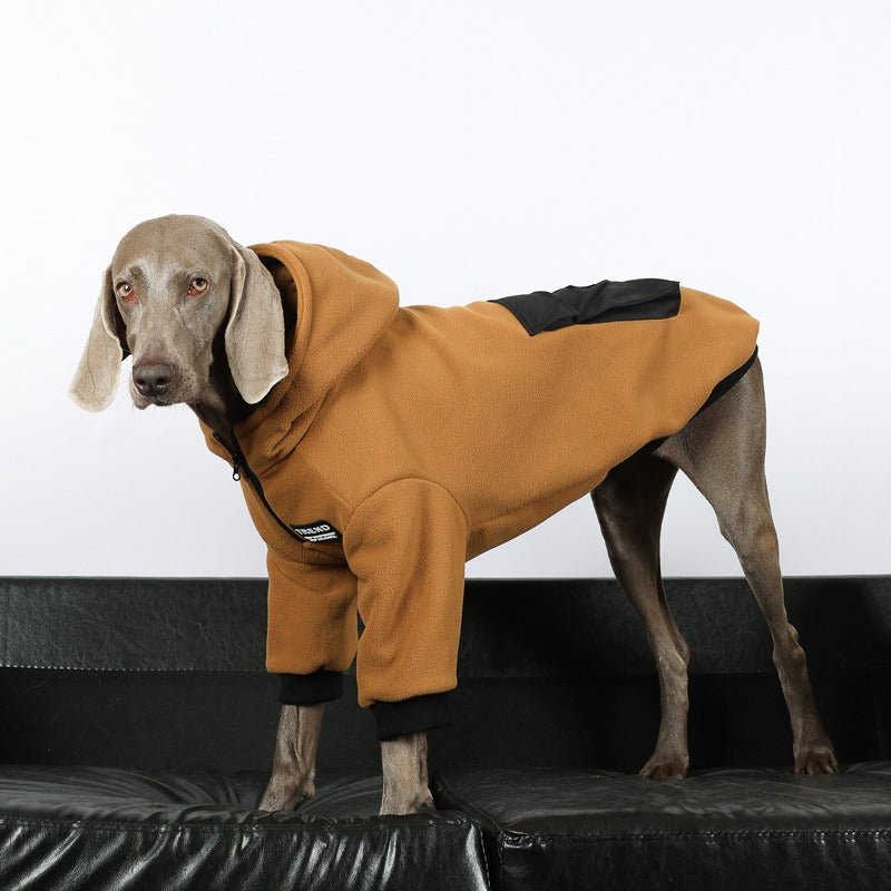 Fleece Hoodie Big Dog Clothing - PIKAPIKA