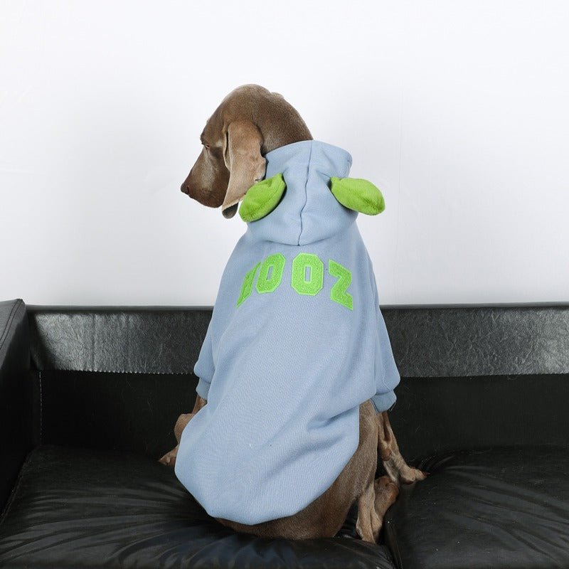 Fleece Hoodie Big Dog Clothing - PIKAPIKA