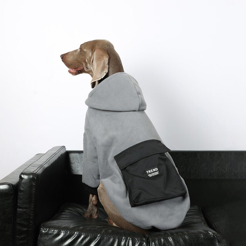 Fleece Hoodie Big Dog Clothing - PIKAPIKA
