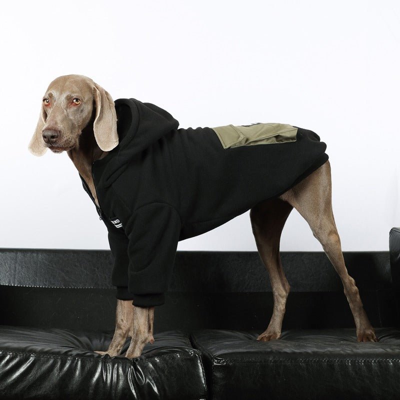 Fleece Hoodie Big Dog Clothing - PIKAPIKA