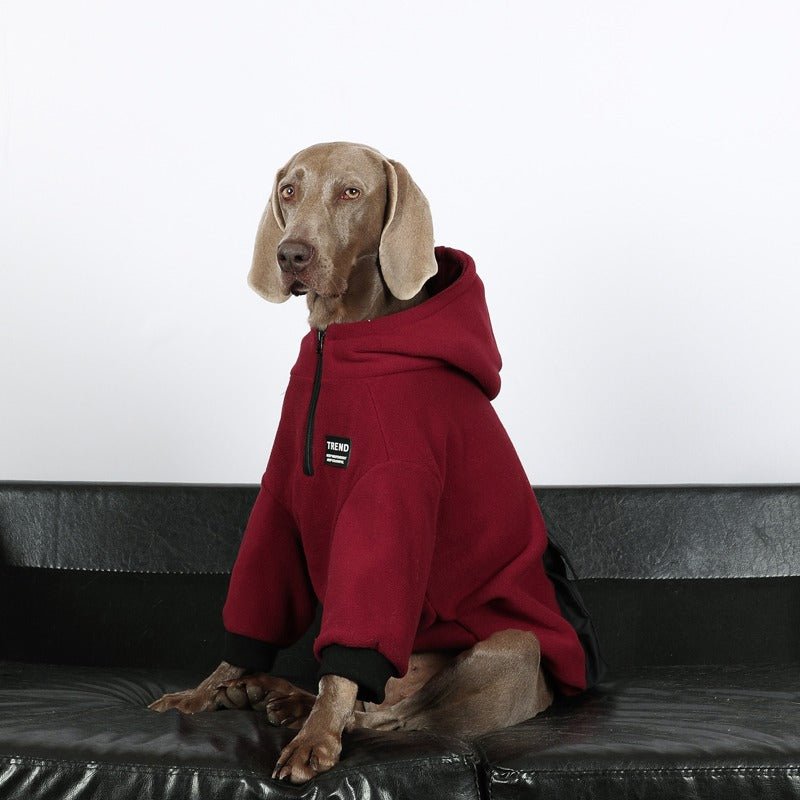Fleece Hoodie Big Dog Clothing - PIKAPIKA