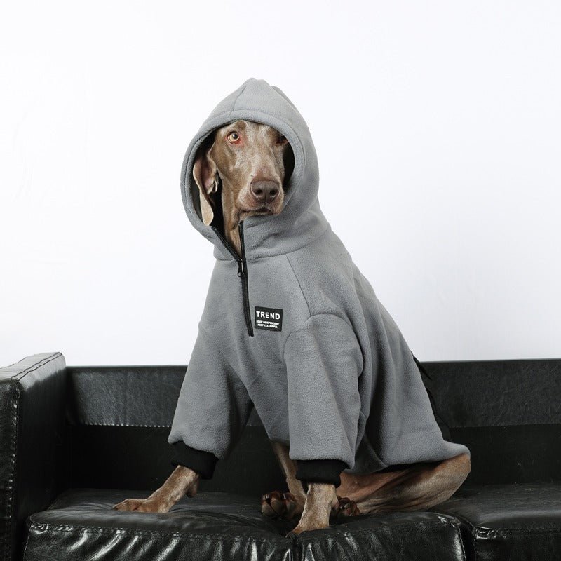 Fleece Hoodie Big Dog Clothing - PIKAPIKA