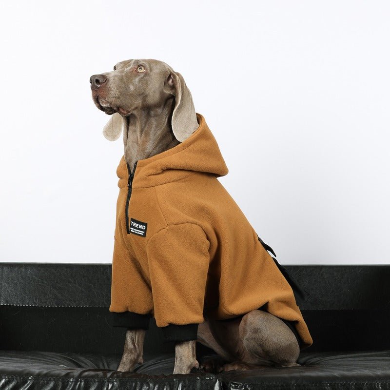 Fleece Hoodie Big Dog Clothing - PIKAPIKA