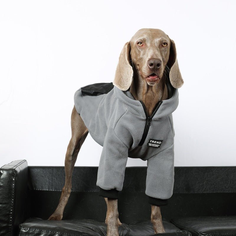 Fleece Hoodie Big Dog Clothing - PIKAPIKA