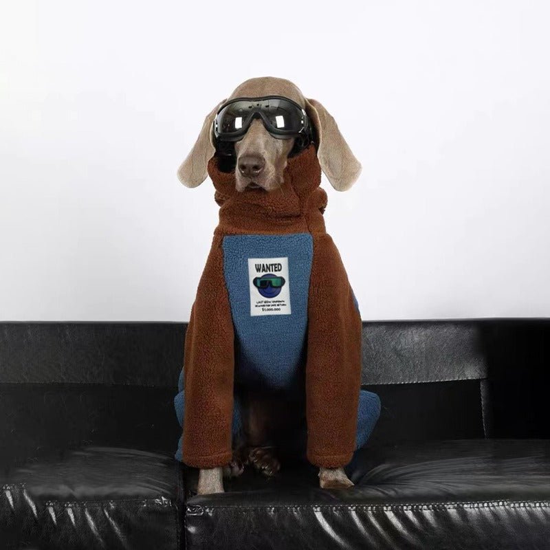 Fleece Onesie Big Dog Clothing - PIKAPIKA