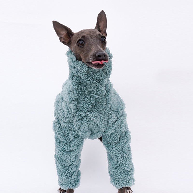 Fleece Onesie for Italian greyhound Whippet Dog Clothes - PIKAPIKA