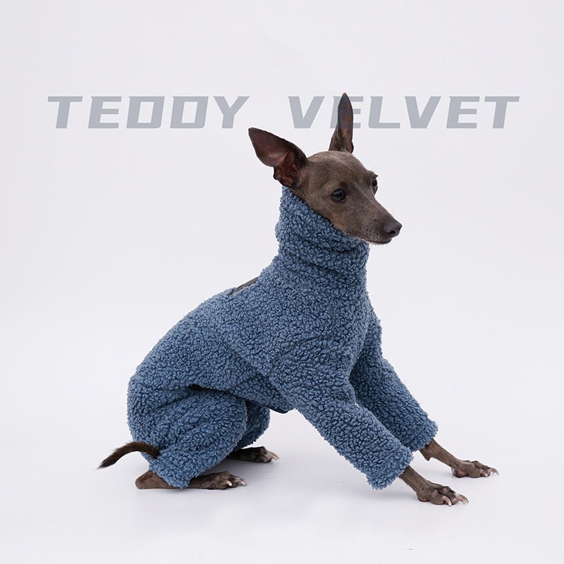 Fleece Onesie for Italian greyhound Whippet Dog Clothes - PIKAPIKA