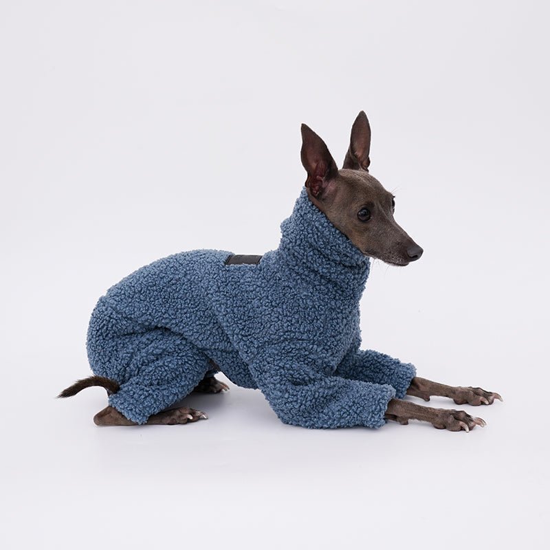 Fleece Onesie for Italian greyhound Whippet Dog Clothes - PIKAPIKA
