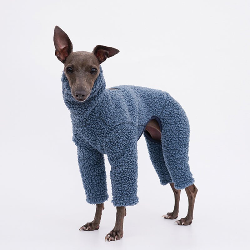 Fleece Onesie for Italian greyhound Whippet Dog Clothes - PIKAPIKA