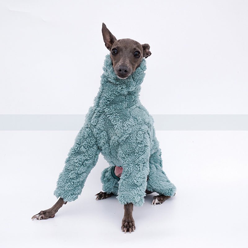 Fleece Onesie for Italian greyhound Whippet Dog Clothes - PIKAPIKA
