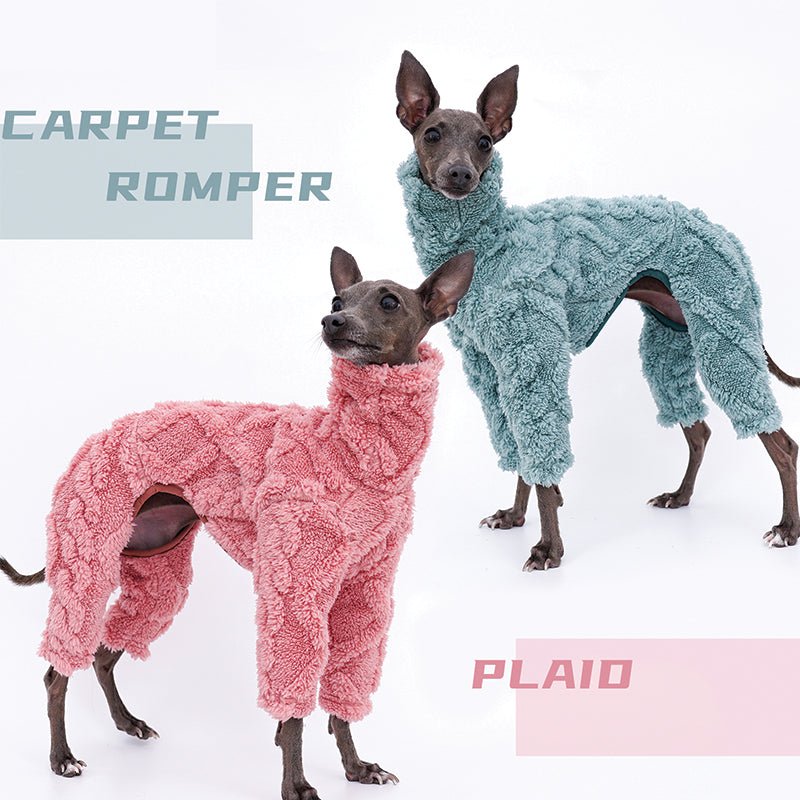 Fleece Onesie for Italian greyhound Whippet Dog Clothes - PIKAPIKA