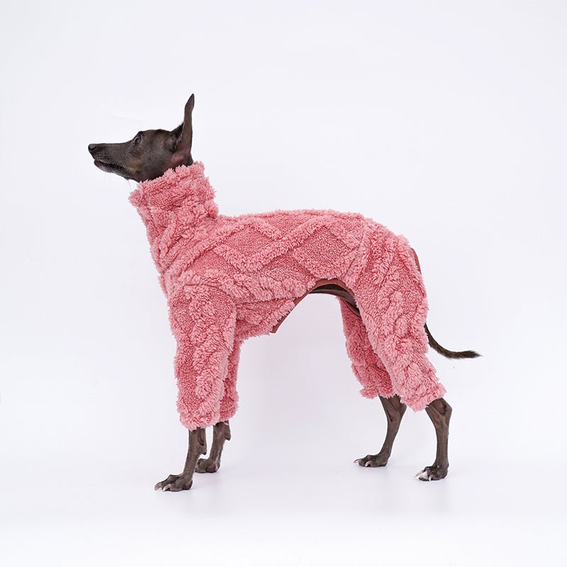 Fleece Onesie for Italian greyhound Whippet Dog Clothes - PIKAPIKA