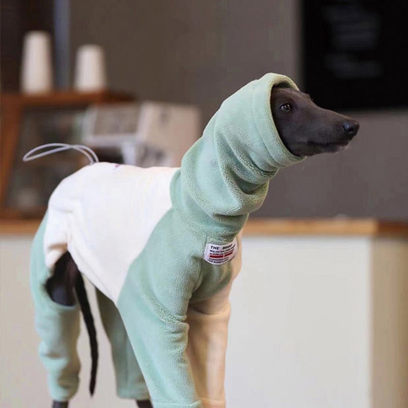 Fleece Onesie Italian Greyhound Whippet Dog Clothes - PIKAPIKA