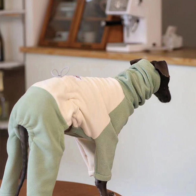 Fleece Onesie Italian Greyhound Whippet Dog Clothes - PIKAPIKA