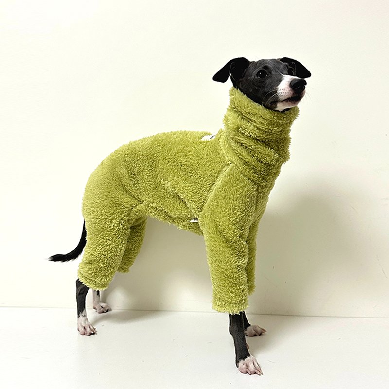 Fleece Onesie Italian Greyhound Whippet Dog Clothes - PIKAPIKA