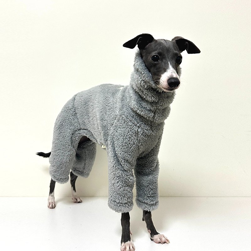 Fleece Onesie Italian Greyhound Whippet Dog Clothes - PIKAPIKA
