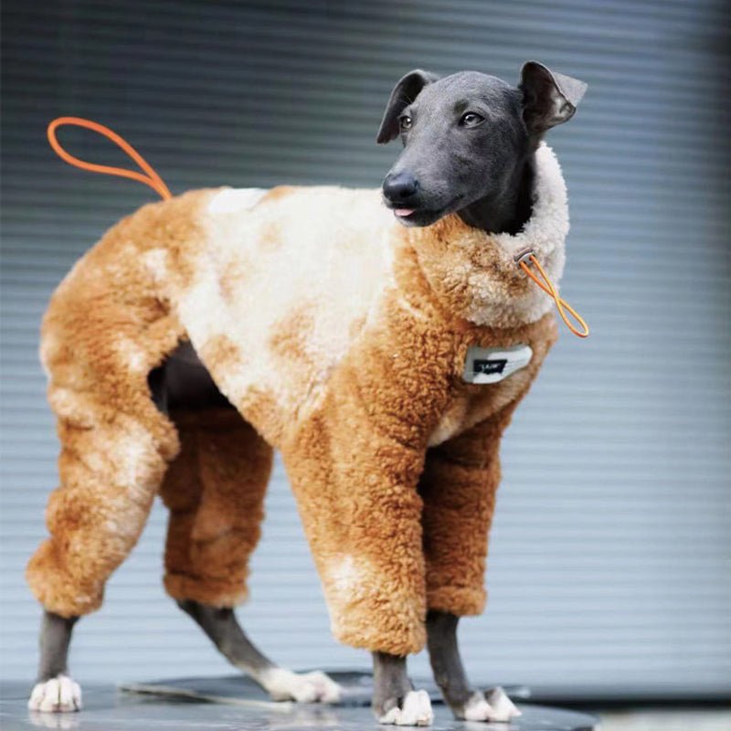 Fleece Onesie Italian Greyhound Whippet Dog Clothes - PIKAPIKA