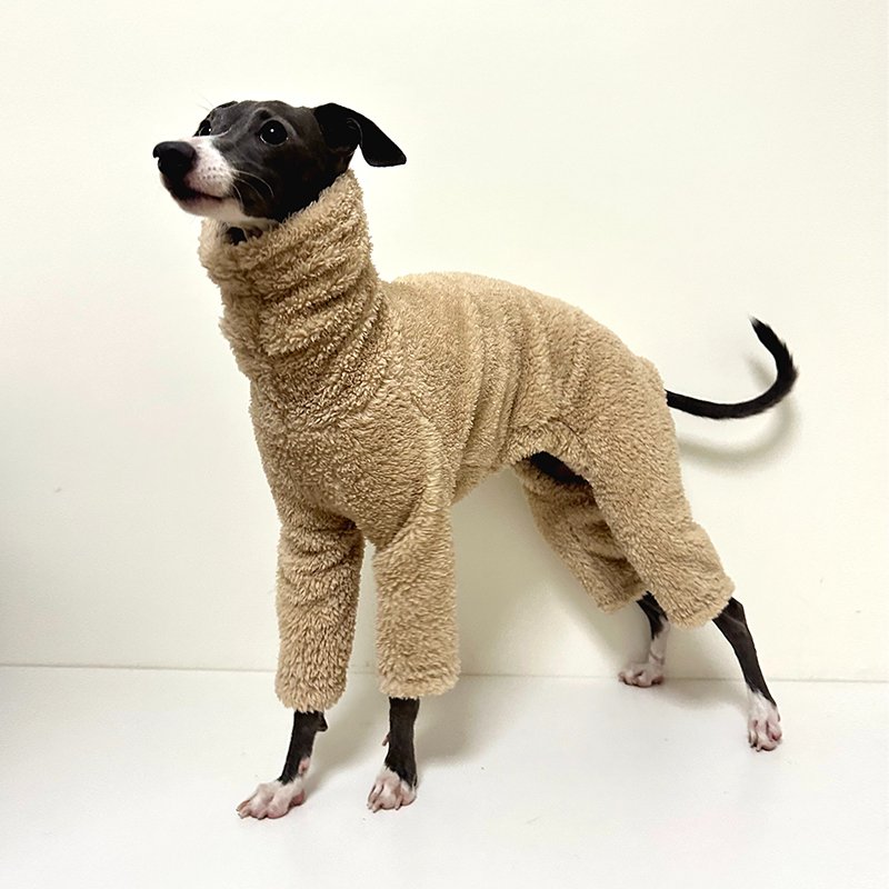 Fleece Onesie Italian Greyhound Whippet Dog Clothes - PIKAPIKA