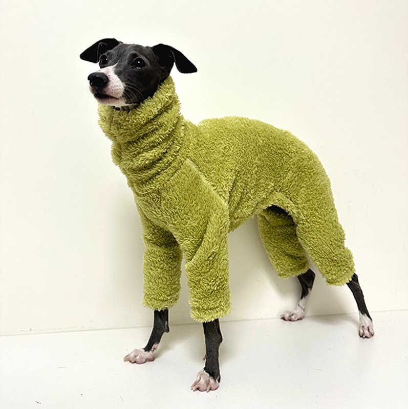 Fleece Onesie Italian Greyhound Whippet Dog Clothes - PIKAPIKA