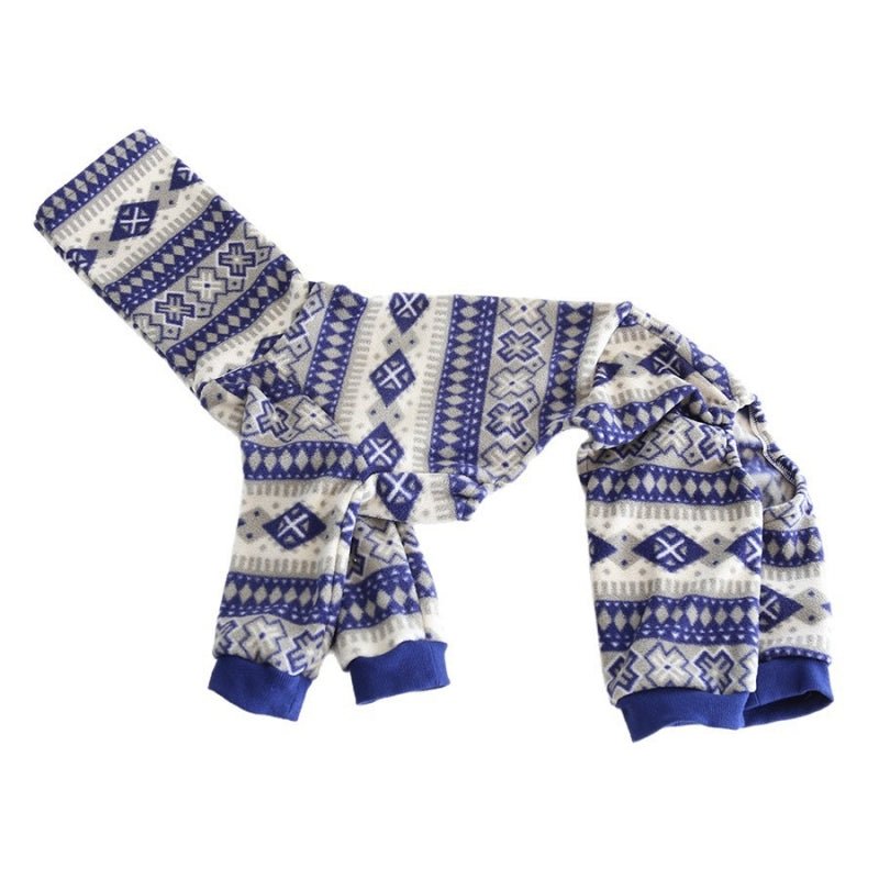 Fleece Onesie Italian Greyhound Whippet Dog Clothes - PIKAPIKA