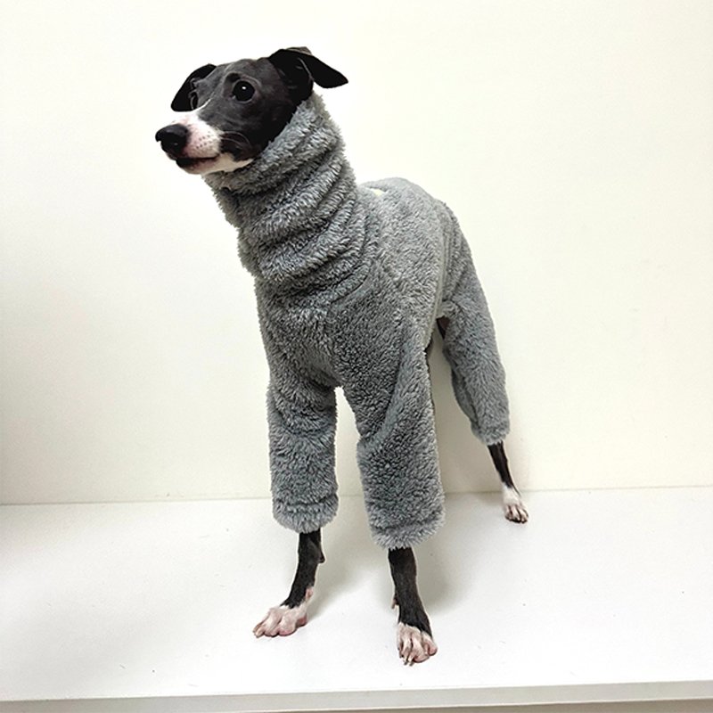 Fleece Onesie Italian Greyhound Whippet Dog Clothes - PIKAPIKA