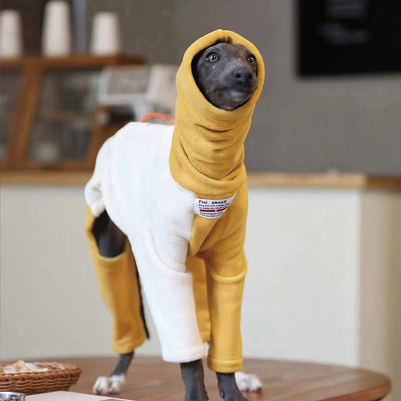 Fleece Onesie Italian Greyhound Whippet Dog Clothes - PIKAPIKA