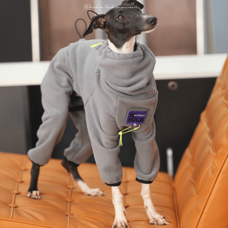 Fleece Onesies 4Legs Italian Greyhound Whippet Dog Clothes - PIKAPIKA