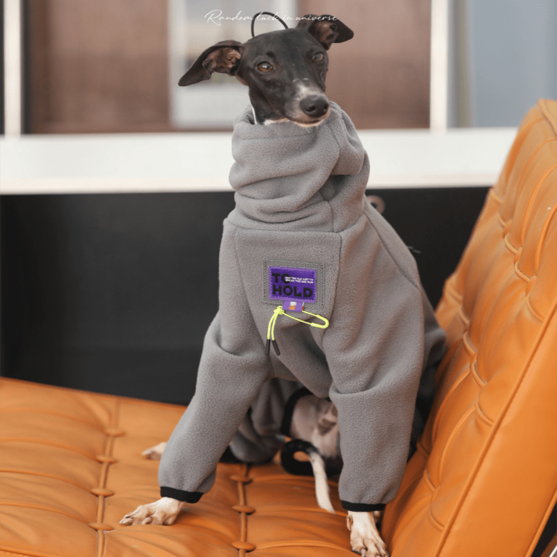 Fleece Onesies 4Legs Italian Greyhound Whippet Dog Clothes - PIKAPIKA