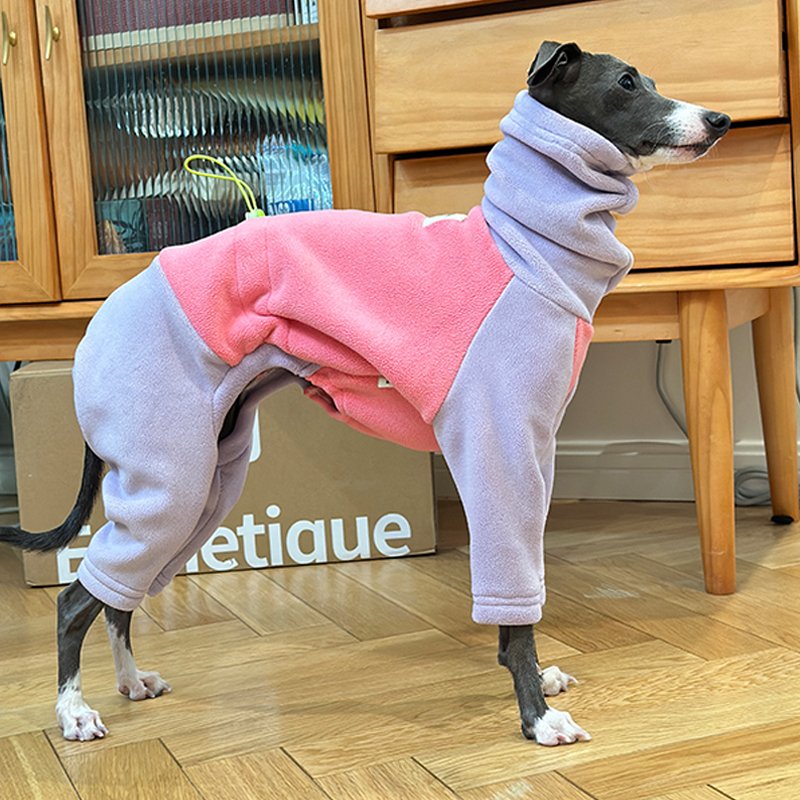 Fleece Onesies for Italian greyhound Whippet Dog Clothes - PIKAPIKA