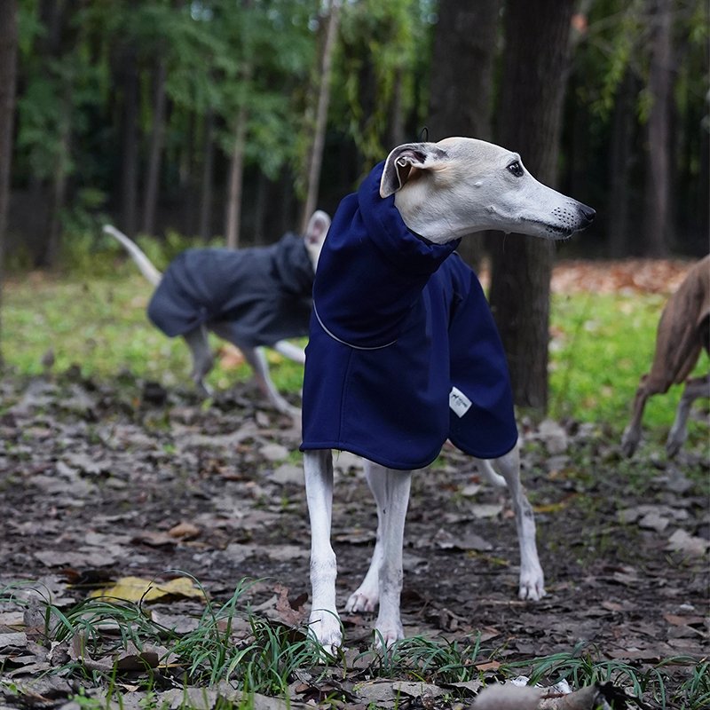 Fleece Raincoat Jacket for Italian greyhound Whippet - PIKAPIKA