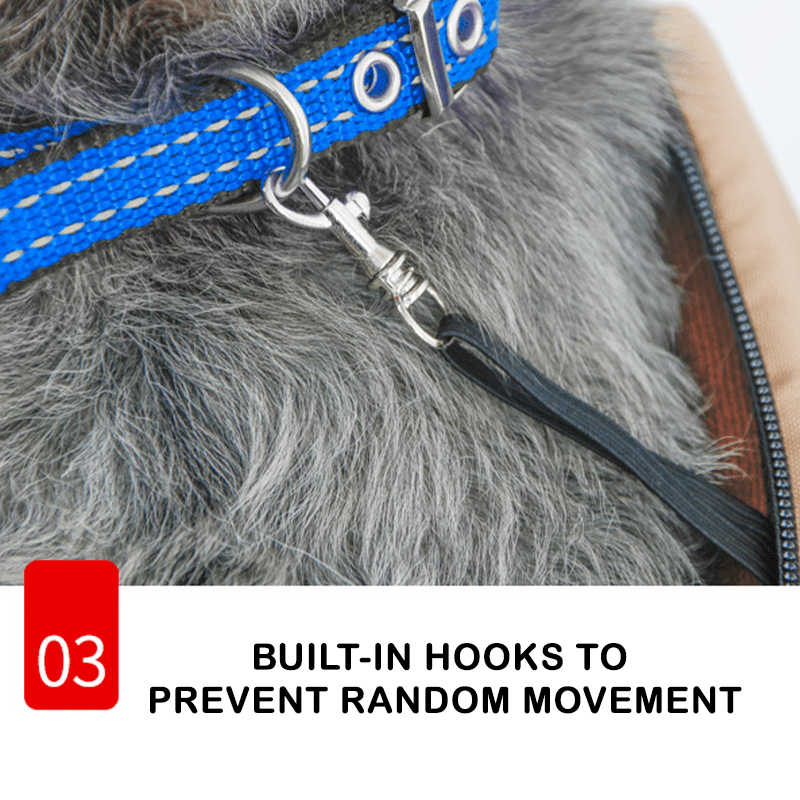 Foldable Breathable Mesh Shoulder Travel Bag Portable Pet Carrier - PIKAPIKA