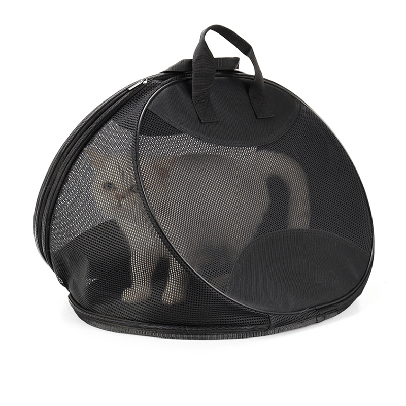 Foldable Breathable Travel Bag Large Capacity Portable Pet Carrier Tote - PIKAPIKA