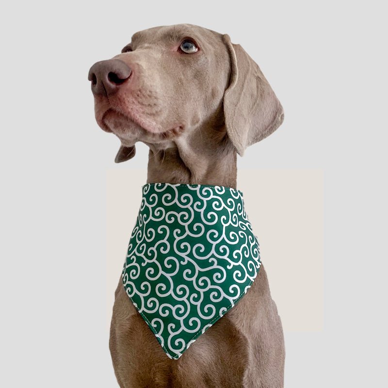 Geometric Print Triangle Scarf Dog Bib Bandanas - PIKAPIKA