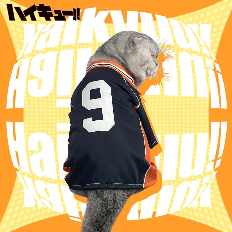 Haikyuu Tobio Kageyama Pet T-Shirt Cat Cosplay Volleyball Outfit - PIKAPIKA