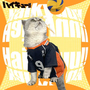 Haikyuu Tobio Kageyama Pet T-Shirt Cat Cosplay Volleyball Outfit - PIKAPIKA