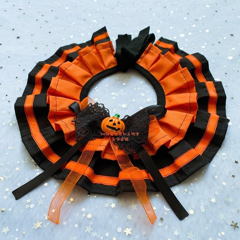 Halloween Costume Funny Dog & Cat Bib Bandanas - PIKAPIKA