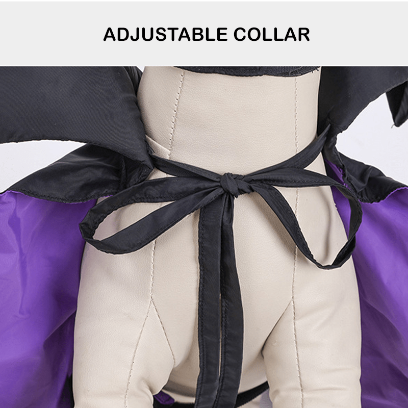 Halloween Maleficent Costume Pet Cloak Cat Funny Dress - Up Outfit - PIKAPIKA