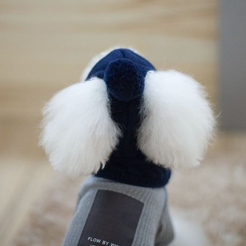 Hand Made Knitting Dog Hat Warm Collar - PIKAPIKA