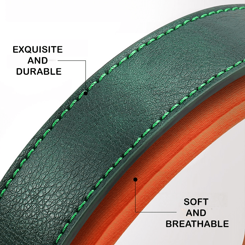 Handmade Engraved Dog Collar Custom Name Tag for Medium Large Dogs - PIKAPIKA