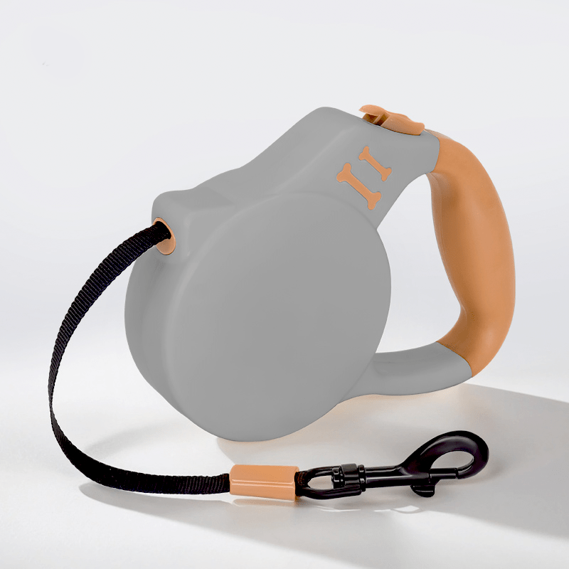 Handmade Leather Dog Collar Personalized Name Tag with Leashes - PIKAPIKA