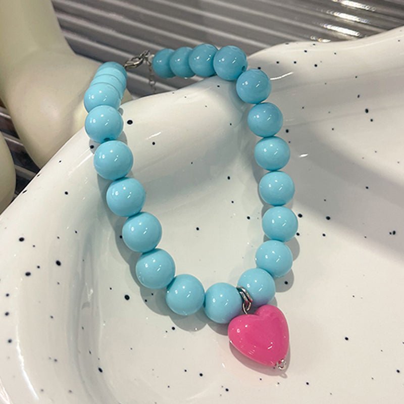 Handmade Love Pendant Dog Cat Necklace Accessories - PIKAPIKA