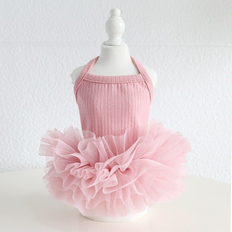 Hot Likes Layered Lace Princess Dog Dress Dog Clothes - PIKAPIKA