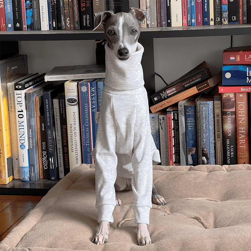 Italian Greyhound Dog Clothes Underlayer Shirts High Neck Soft Touch - PIKAPIKA